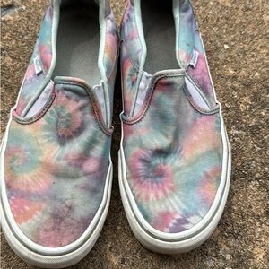 Vans Women's Tie-Dye Slip-On Shoes